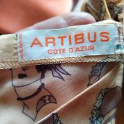 Robe vintage Artibus en soie T. 34
