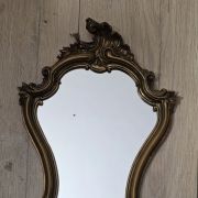 Miroir style baroque en résine 