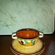 Bol et ses deux soucoupes