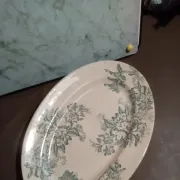 Plat ovale faïence de Givors