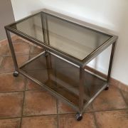 Table basse, console Roche Bobois. 1970. 86x46.