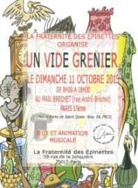 Vide-grenier Rue Andre Brechet à Paris