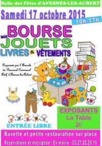 Bourse aux jouets, livres et vêtements d'Avesnes