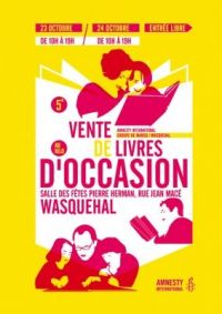 VENTE DE LIVRES d'occasion DU groupe Amnesty International
