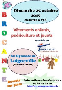 Brocante Vêtements enfants, puériculture et jouets