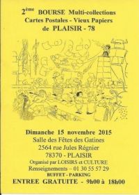 2ème bourse multi-collections cartes postales vieux papiers