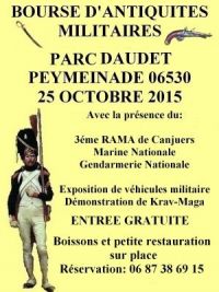 Bourse d'antiquités militaire Organisé par l'A.C.P.E Anciens Combattants