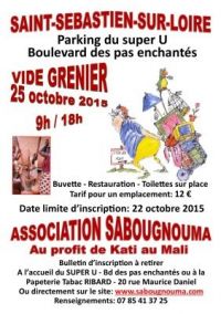 L'association sabougnouma organise son vide grenier