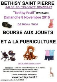 Bourse aux jouets et à la puériculture