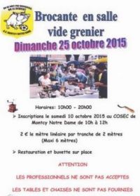 Brocante en salle