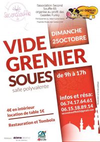 Vide-grenier de l'association Second Souffle 65