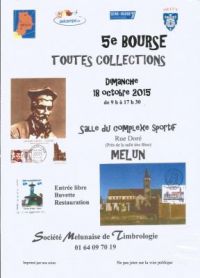 5ème bourse toutes collections de la Société Melunaise de Timbrologie