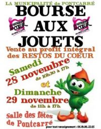 Bourse aux jouets aux profits des "Restos du coeur"de Seine-et-Marne