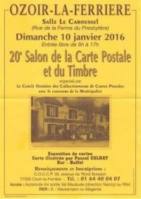 20ème salon de la carte postale et du timbre