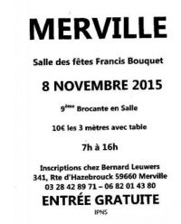 9ème brocante en Salle Merville