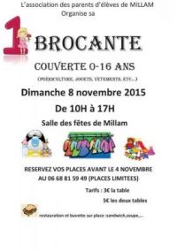 Brocante Puériculture Millam