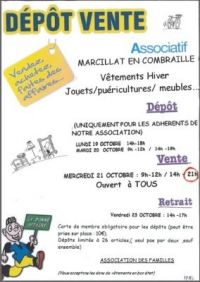Dépôt vente / Vide grenier / brocante