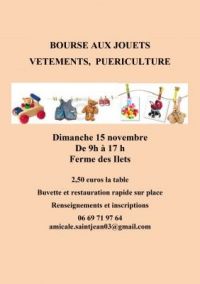 Bourse aux jouets, vêtements, puériculture Montlucon