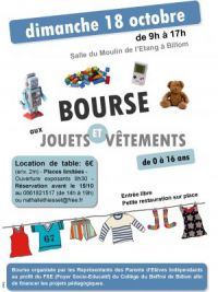Bourse aux jouets et aux vêtements (enfants, ados) Billom