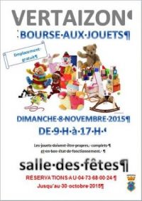 Bourse aux jouets à Vertaizon