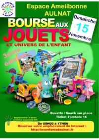 Bourse aux jouets et univers de l'enfant