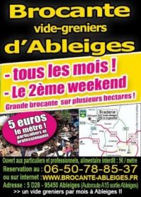 Grande brocante - vide greniers D'Ableiges