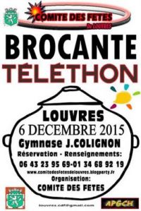 Brocante du Téléthon de Louvres