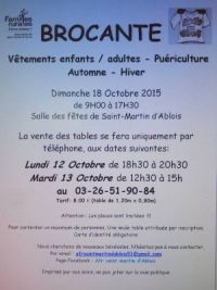 Brocante vêtements / puériculture