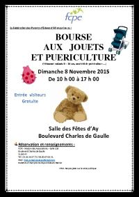 Bourse aux jouets et puériculture (bb broc) Ay