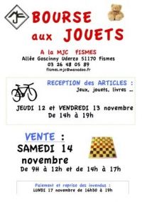Bourse aux jouets Fismes