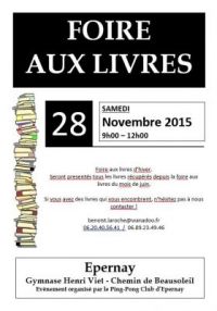 Foire aux Livres d'Epernay