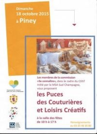 Les puces des Couturières et Loisirs Créatifs