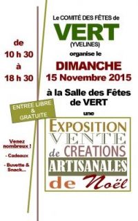 Exposition vente de créations artisanales de Noël Vert
