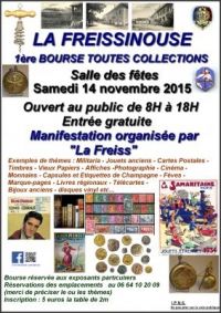 1ere Bourse toutes collections de LA FREISSINOUSE