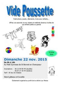 Vide-poussette à Saint-Bonnet-en-Champsaur