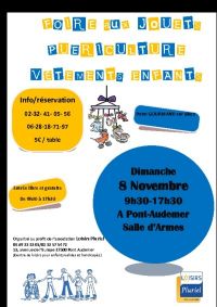 Foire aux jouets, puériculture vêtement enfants Pont Audemer