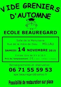 Vide-grenier d'automne de Millau