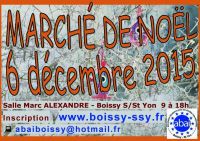 Marché de Noël artisanal Boissy Sous Saint Yon