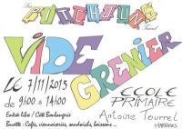 Vide-grenier d'automne de l'Ecole élémentaire Antoine Tourrel
