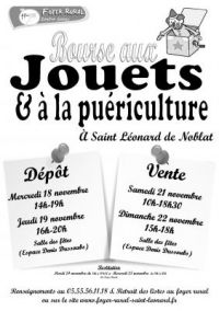 Bourse aux jouets et puériculture Saint Leonard De Noblat