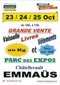 Grande vente Emmaüs Chatellerault