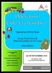 Vide ta chambre Fleuré