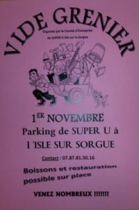 Vide-grenier L'Isle Sur La Sorgue