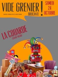 Vide grenier brocante du centre village de La Couarde Sur Mer