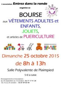Bourse aux vêtements, jouets et puériculture de Plaimpied