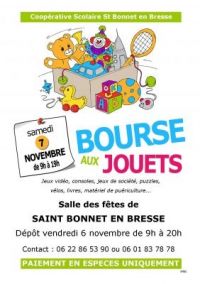 Bourse aux jouets Saint Bonnet En Bresse