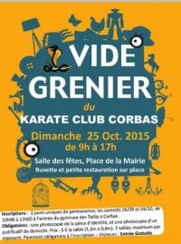 Vide-grenier du Karaté club Corbas