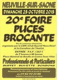 Puces Brocante Neuville-Sur-Saone
