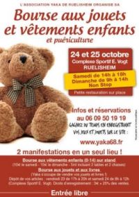 Bourse aux jouets et vêtements enfants et puériculture Ruelisheim