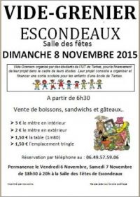 Vide-grenier Escondeaux